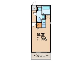 ハ－モニ－ハウス波多江駅前の物件間取画像